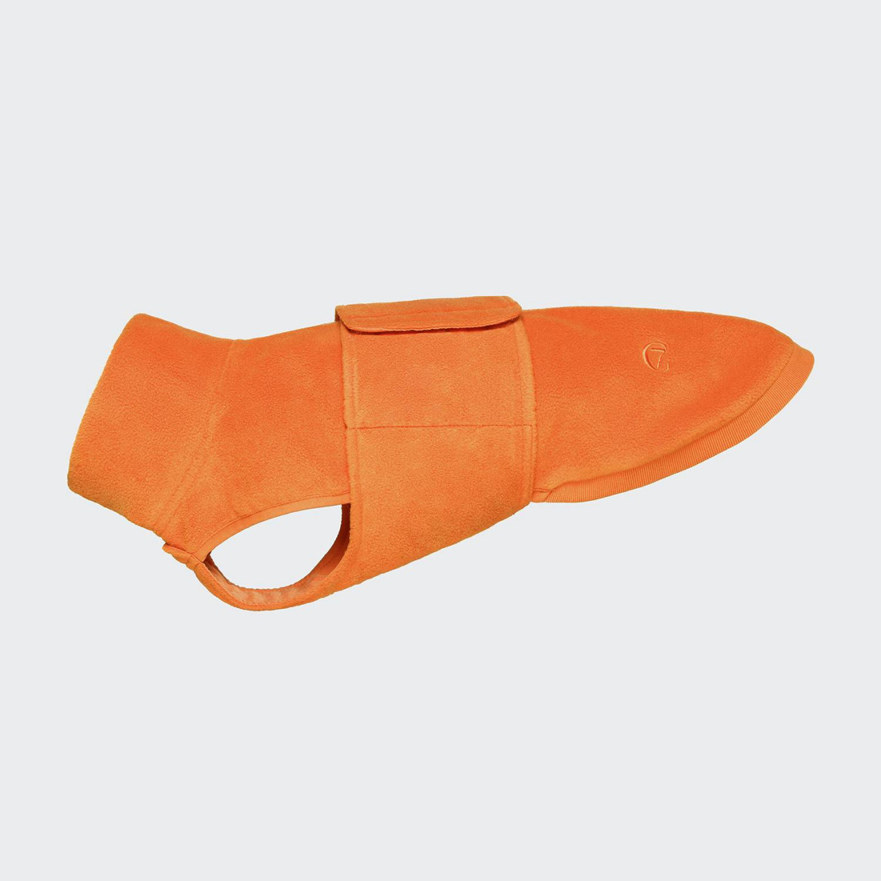 Hundepullover Dackel Fleece Derby Orange