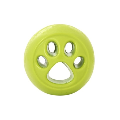 Dog toy Planet Dog Ball Nook Green Paw print