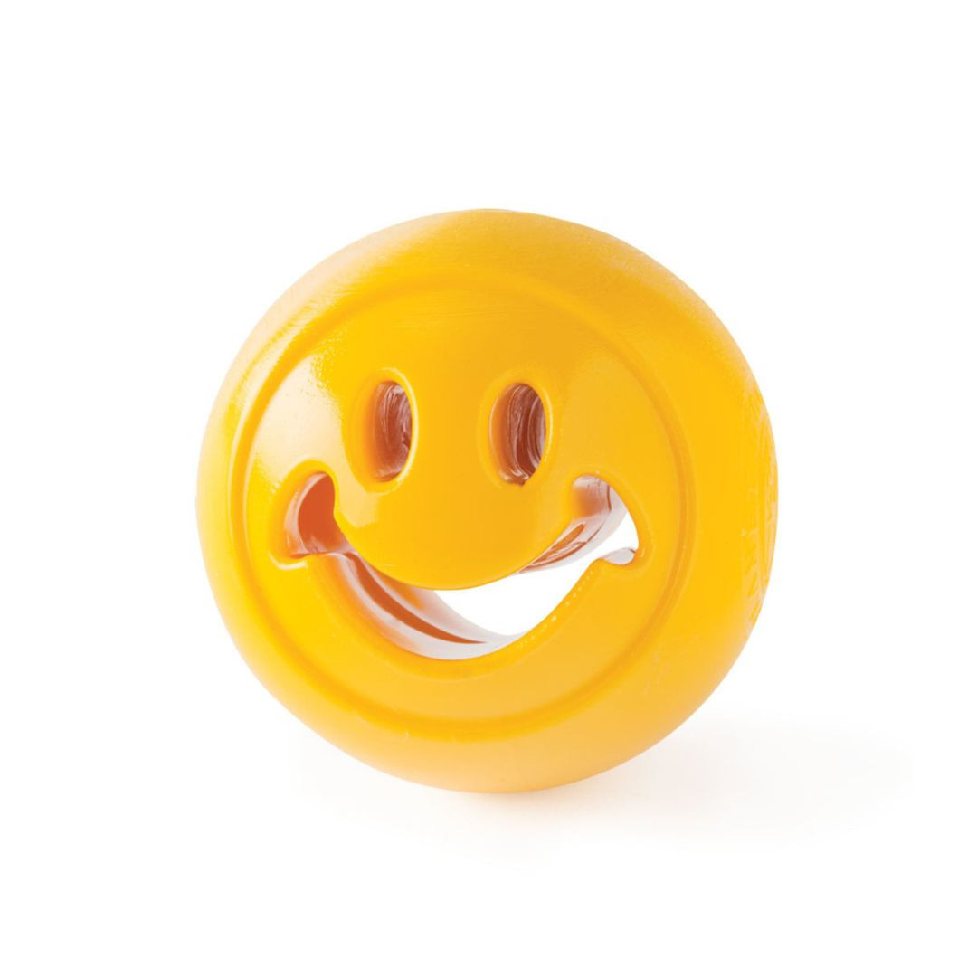 Dog toy Planet Dog Orbee-Tuff Nook Happiness yellow